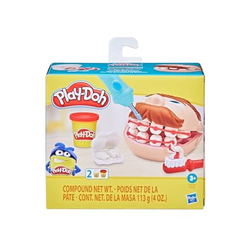 Play-Doh, Massinha Brincando de Dentista, Multicor