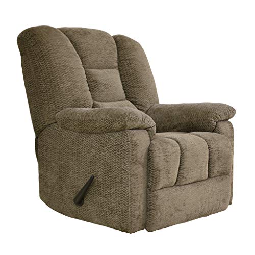 Homelegance Manual Reclining Chair, Brown