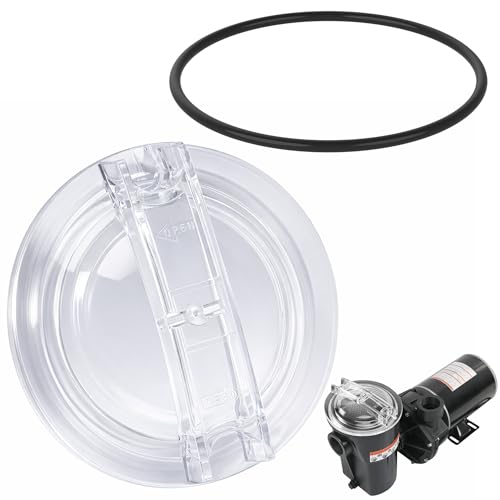 Adnee SPX3100D Pump Lid with Lid Oring Pool Pump Lid Replacement Compatible with SP3000 Series and SP3000x Series Pump Thread Strainer Cover for Locking Ring Lid Seal Repair