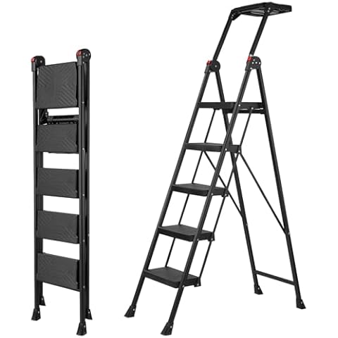 XinSunho 5-Step Folding Safety Ladder Cover
