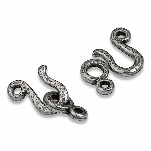 TierraCast Hook and Eye Clasps