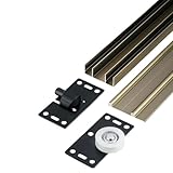 porte coulissante dressing ikea pax 【Fonctionnement Ultra-Doux et Silencieux】 Conçu pour un mouvement de porte exceptionnellement fluide et silencieux, évitant l'usure et les dommages aux panneaux. La surface de rail rectifiée de précision assure une glissière sans effort tout en améliorant le confort et la fonctionnalité de l'espace.