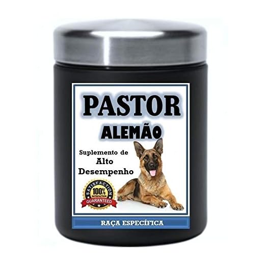 Pastor Alemão Dog Suplementos Cães 2 Potes 1kg