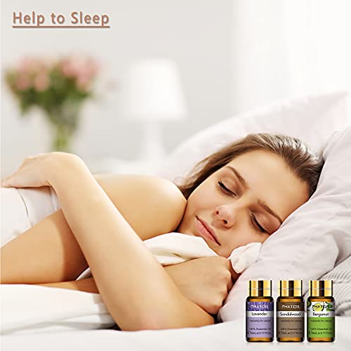 Phatoil 12Pcs Essential Oils Set With Diffused Wood And Nice Box, 5Ml Essential Oils For Diffusers For Home, Gifts For Families And Friends #TOP2