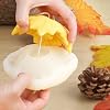 TOAUTO 3D Maple Silicone Mold for Candle Making Fall Themed Maple Mold for DIY Craft Making Decoration Supplies for Clay, Soap, Resin Crafting Projects