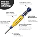 Megapro - 151SS-CS MegaPro 151SS 15-In-1 Stainless Steel Driver in Yellow/Blue yellow/blue