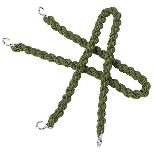 Leggings Corde, Yevenr 3 Paires de jambières Ceinture Leggings réutilisables Cordon élastique guêtre Corde Leggings Ceinture élastique 7.9in(Vert) Cover