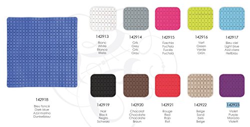 MSV Bath Mat, Light Blue, Unique Size