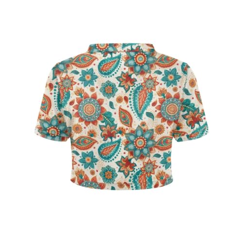 Image of Womens Short Sleeve Cardigans Lightweight Summer Cardigan Trendy Bolero Shrug Cute Floral Cardigan Sheer Bolero