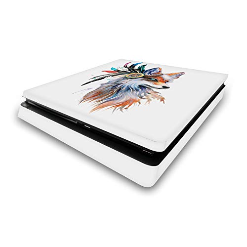 Autocollant PS4 Slim anti-rayure vinyle Pixie Cold
