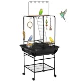PawHut Bird Stand with Wheels