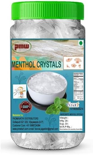 Pmw Menthol Crystals Pudina ki Phul Peppermint, 25 g
