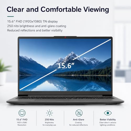 Lenovo Slim 3 Ryzen 7 15.6" FHD Touchscreen 16GB RAM 512GB SSD miniatura 6