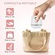 AOOWU Elektrischer Nagelknipser, Nageltrimmer Nagelpolierer 2 in 1, Nagelreste mit Licht, Kabelloser 3-Gang-Nagelknipser, Kein Lärm Fingernagelknipser für Babys, Ältere Menschen und Erwachsene