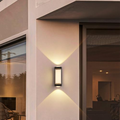 Apliques pared exterior LED IP65 evite humedades y falta de luz en fachada jardin o garaje