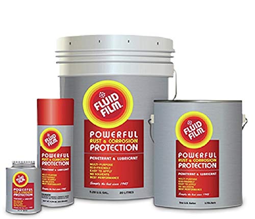 Fluid Film 5Gal Pail Nas Rust Inhibitor Rust Prevention Anti Corrosion Anti Rust Coating Undercoating Underbody Rust Proofing Corrosion Protection For Truck Snow Blower Mower Car Semi Tractor Bus #TOP6