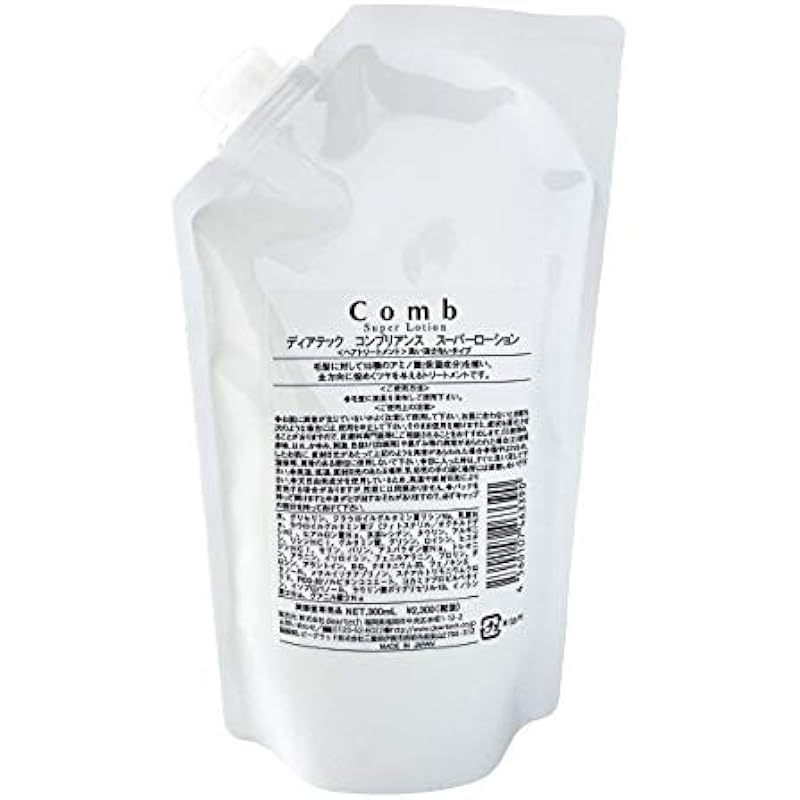 Deartech Combrians Super Lotion 300ml 처리 명확한 리필 x 1