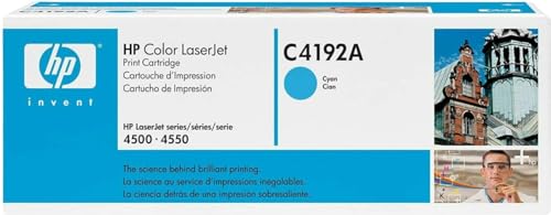 Toner HP C4192A cartouche de remplacement cyan LaserJet couleur