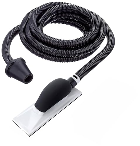 Schleifblock Schleifklotz 70 x 198 mm mit Adapter 4m Schlauch und Absaugung für KLETT Schleifgitter Rolle Schleifpapier Trockenbau Gipskarton