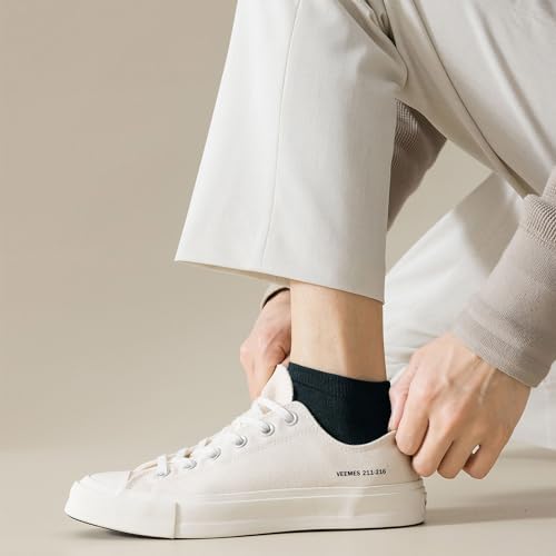 Image of MAGIARTE Womens Cotton Ankle Socks Low Cut Athletic Casual Mutil Color No Show Running Socks for Women