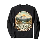 Mountain Mama Mother's Day Hiking Hiker Hike Climber Mom Mum Sweatshirt