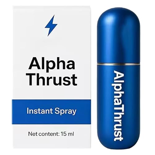 Zentheca Alpha Thrust Delay Spray for Men, Fast-Acting Natural Formula, Long-Lasting Performance-15ml