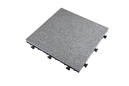 image for NC PXGARDEN Interlocking Outdoor Granite Tile floorings, not of Metal 