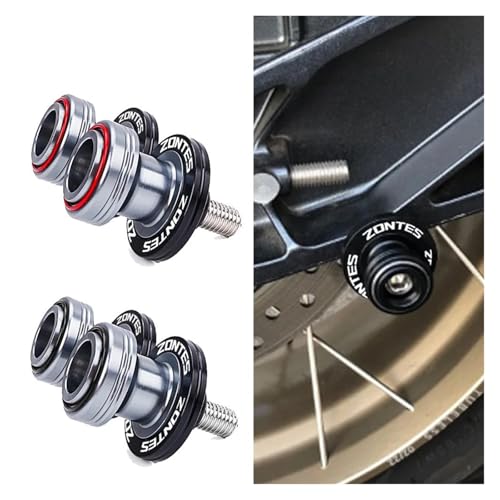 Tornillos M8 de aluminio CNC Zontes para protección premium de caballetes basculantes 2