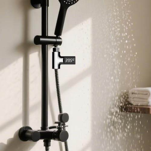 Moniteur température eau baignoire douche affichage LED