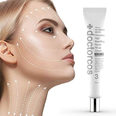 DOCTORCOS High Repelling Power Fill-up Wrinkle Cream for Women (1.7 oz) | Full Face and Under Eye Lifting Cream for Wrinkles | Fine Line Cream For Day and Night Use | Korean Skin Care Products Cover