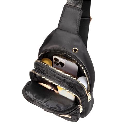 Image of Small Sling Bag for Women Crossbody Sling Backpack Casual Daypack Backpack Cross Body for Travel Outdoor Hiking