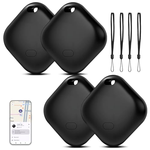 Rastreador GPS Reyke Para Android – Localizador Con Google Find My, IP66, Batería Extraíble De 1 Año Para Llaves Y Equipaje