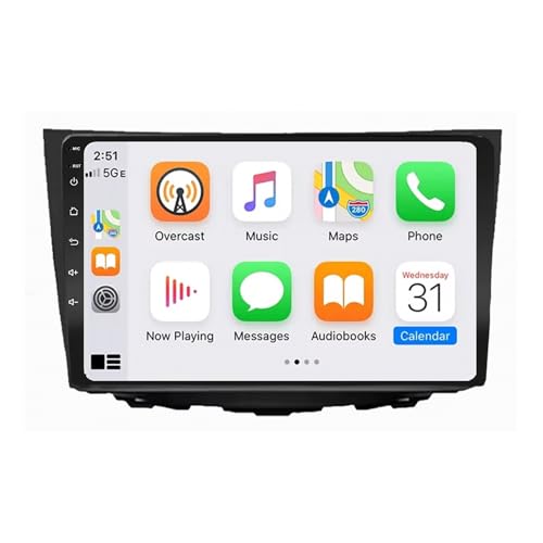 Radio de coche 2 DIN para Suzuki Kizashi 2010 con Carplay y cámara trasera