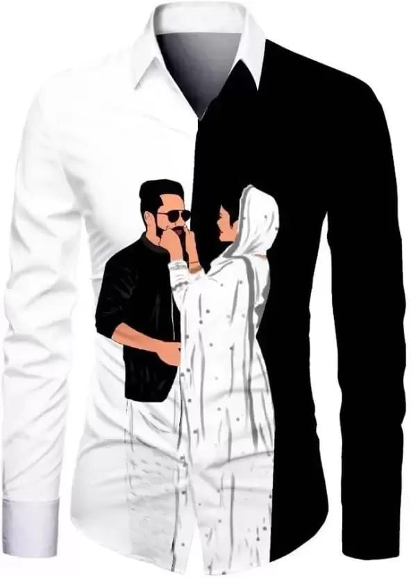 Men's Polycotton Regular Fit Printed Unstitched Shirt Fabric 2.25 Meters with Elegant Design For Casual Outings, Parties, Festivals (White)-image-49