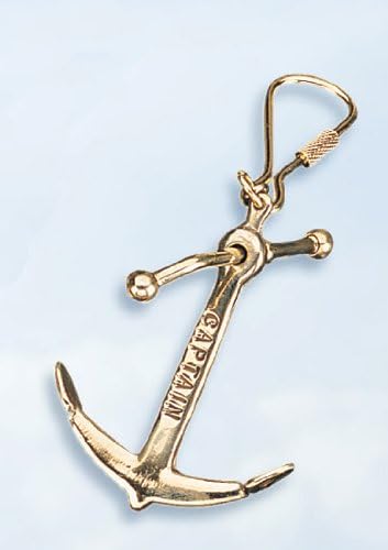 Set of Two Anchor Keychains