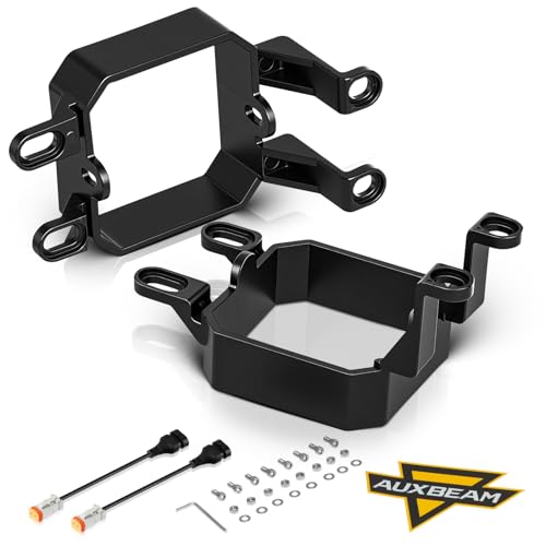 Supports de montage Auxbeam pour feux antibrouillard avec finition résistante Color Play