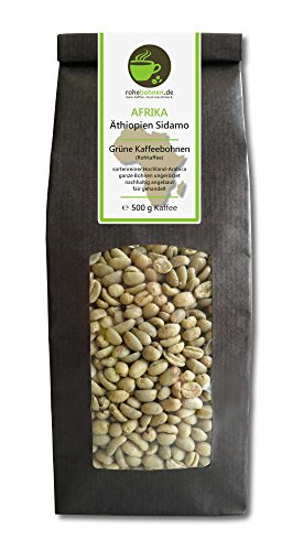 Café vert - Grains de café vert Ethiopie Sidamo (grains
