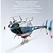 C138 PRO Remote Control Helicopter with One-Touch Inverted Flight, 2.4G 6CH 206 Flybarless RC Helicopter for Adult, Gyro Altitude Hold & Positioning & 3D Stunt
