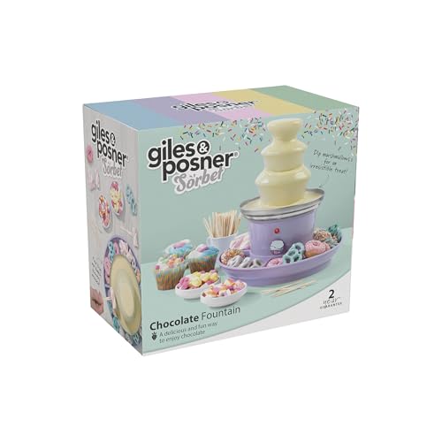 Mini Fontaine à Chocolat Giles & Posner 500ml à 3 Niveaux