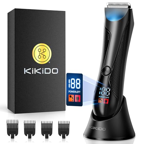 KNCANEO Tondeuse à Boule pour Homme, Rasoir Électrique Rechargeable et Étanche, Kit de Toilettage...