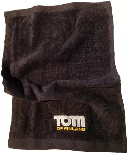 Good Catch Tom of Finland Embroidered Towel (Black)