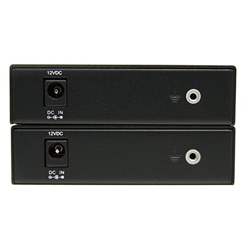 Image of StarTech.com 10 /100 Mbps Ethernet Single Mode WDM Fiber Media Converter Kit SC 20km, TAA (ET90110WDM2)