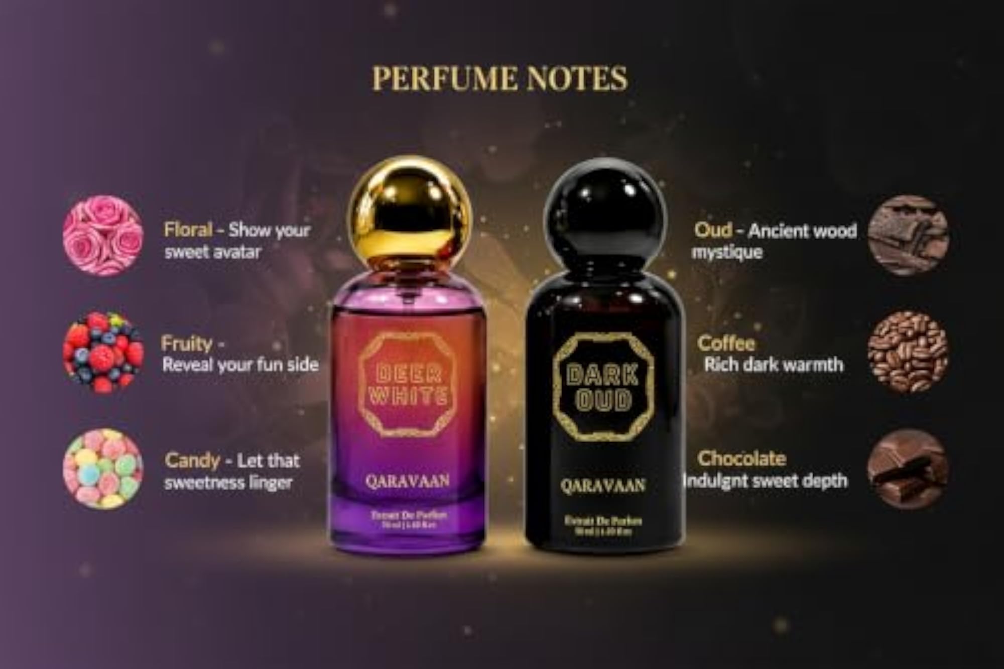 Deer White & Dark Oud Extrait De Parfum Set