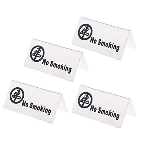 Fancyes 4 Unidades de Barraca de aço Inoxidável Estilo