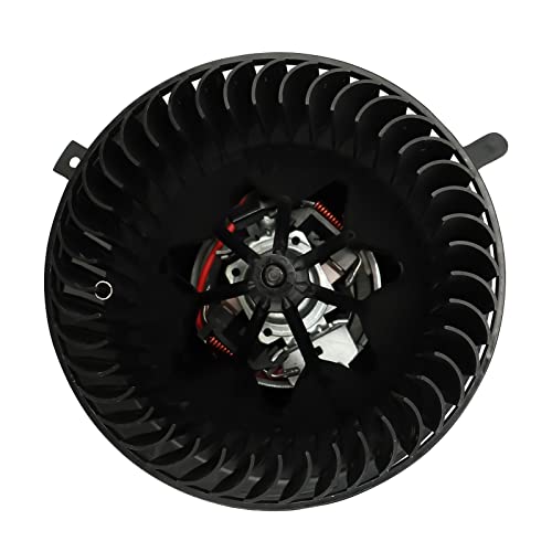 Image of IRONTEK 700182 HVAC Blower Motor with Fan Cage for 2006-13 for Audi A3, 2009-14 for Volkswagen CC, 2007-14 Eos, 2006-10 GTI Passat, 2005-14 Jetta, 2006-09 Rabbit, 2009-16 Tiguan 1K1819015E 615-58677