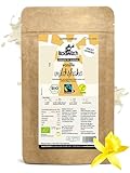 koawach Vanille Milchshake Pulver 375g - Bio, Vegan, Fairtrade - mit Koffein aus Guarana - Vanilletraum im Glas - Perfekt für Smoothies und Desserts - Cremig und Aromatisch (ca. 19 Portionen)