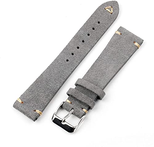 Bracelet de montre bleu sarcelle en cuir 22mm idéal pour votre style au quotidien