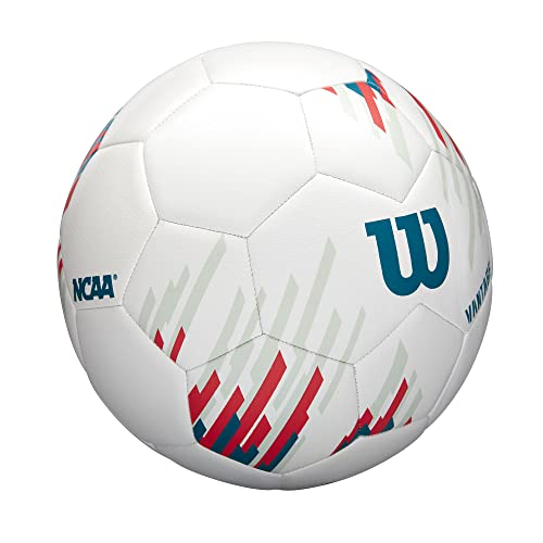image for Wilson NCAA Vantage Soccer Ball - Size 3, White/Teal