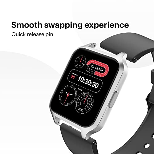 Image of Noise 22 MM Silicone Smartwatch Strap - Red - Compatible with ColorFit Ultra, ColorFit Pro 3 /Assist, ColorFit Nav /Nav+, NoiseFit Endure, NoiseFit Fusion, NoiseFit Evolve