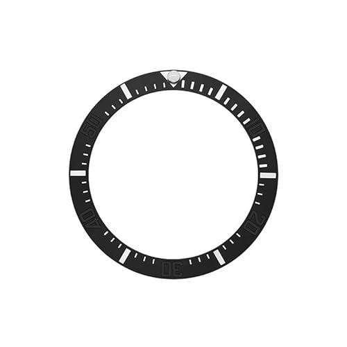 1�� 38mmx30.7mm �}�b�g�Z���~�b�N �J�[�u�x�[���C���T�[�g�����O SUB SKX007 SKX009 GMT �E�H�b�`�P�[�X NH35 NH36 �����Y�ɓK��(08)